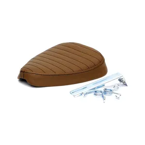 C-Racer C-Racer, Classic bobber solo seat. Medium. Dark brown