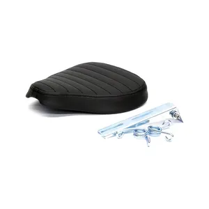 C-Racer C-Racer, Classic bobber solo seat. Small. Black