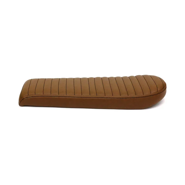 C-Racer Scramsadle scrambler seat. Dark brown