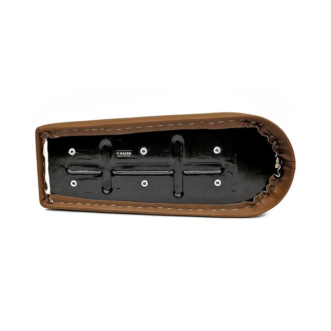 C-Racer Scramcity scrambler seat. Dark brown