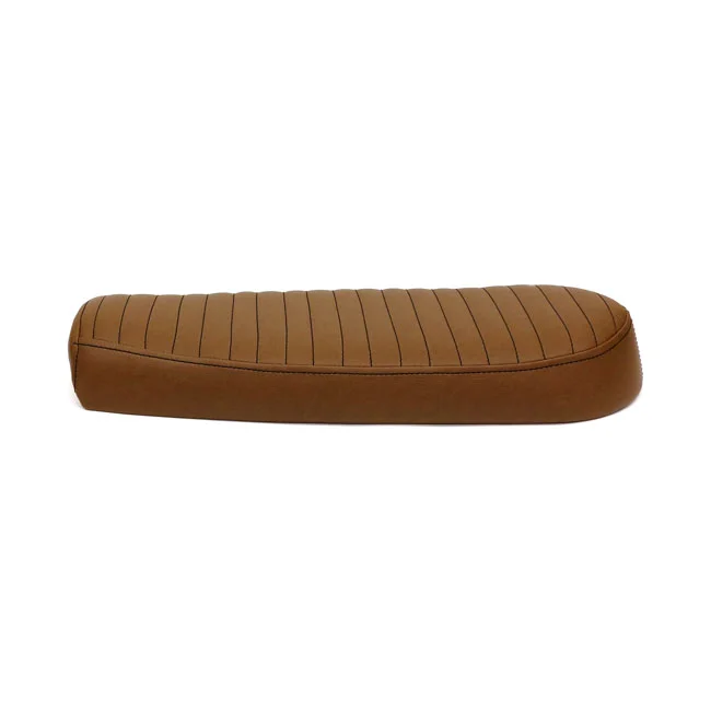 C-Racer Fat Scramsadle scrambler seat. Dark brown