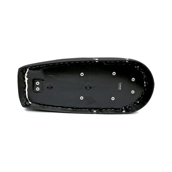 C-Racer Fat Scramsadle scrambler seat. With rack. Black
