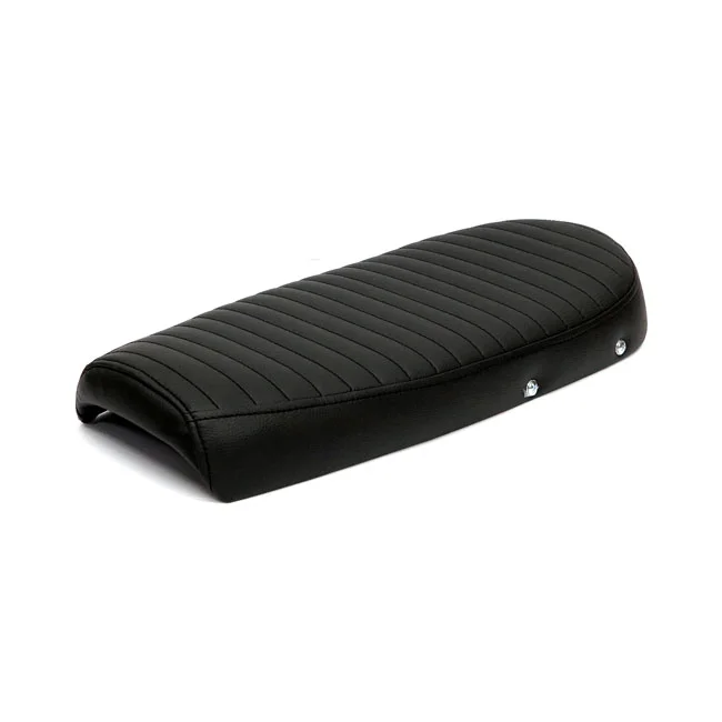 C-Racer Fat Scramsadle scrambler seat. With rack. Black