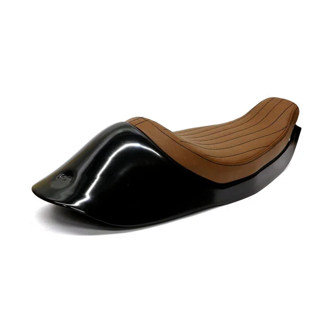 C-Racer Sportster Cafe Racer seat. Dark brown