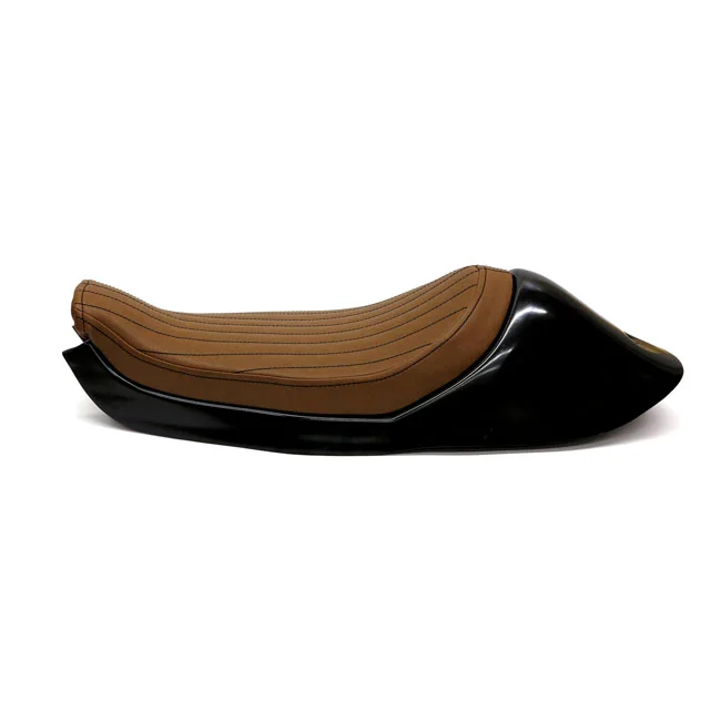 C-Racer Sportster Cafe Racer seat. Dark brown