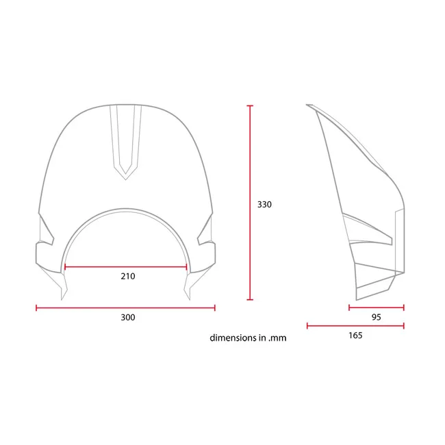 C-Racer Universal Cafe Racer mask No3
