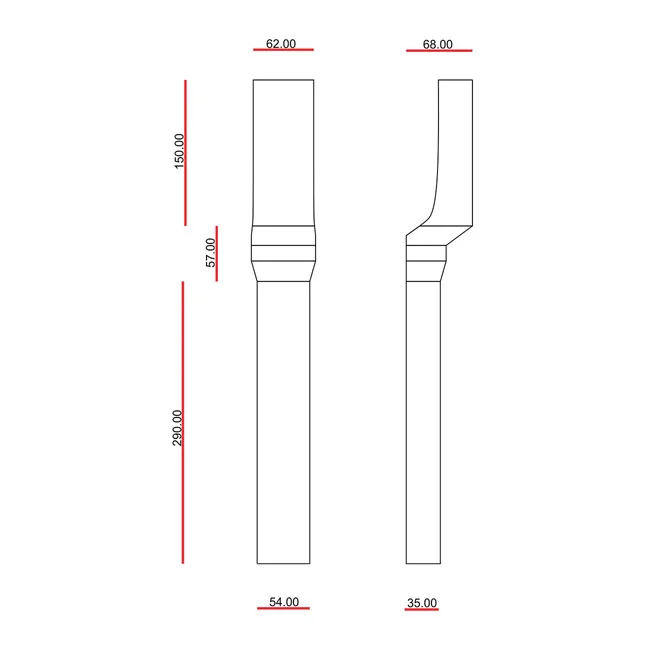 C-Racer Universal fork guards No2