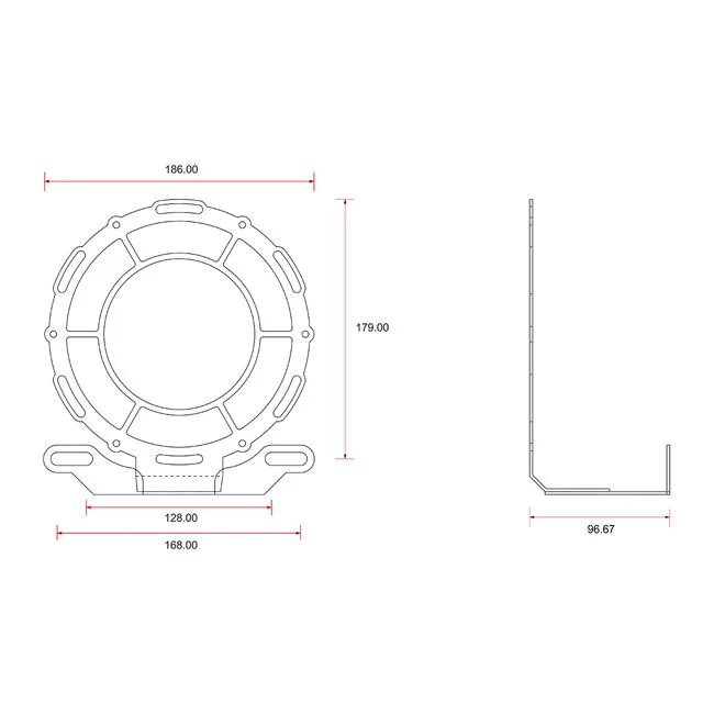 C-Racer Universal headlight grill & lens kit No1