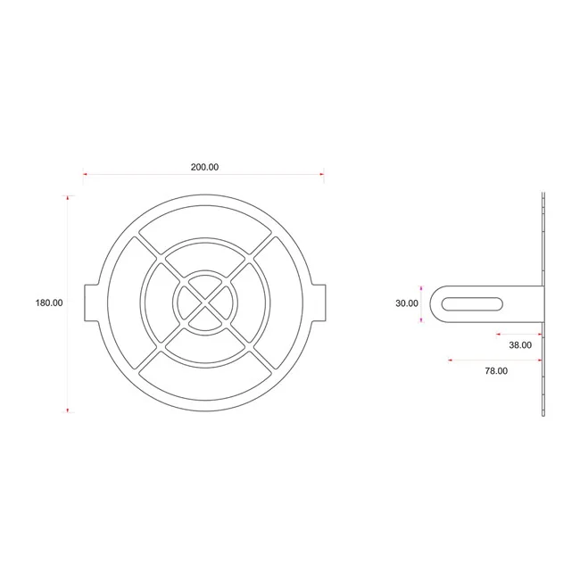 C-Racer Universal headlight grill No3 Sight