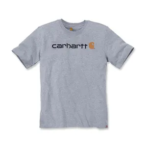 Carhartt Carhartt Core Logo t-shirt heather gray