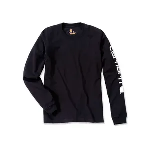 Carhartt Carhartt Sleeve logo long sleeve black