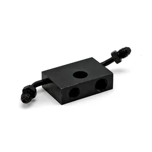 Goodridge Goodridge, ABS adapter front. Black plated carbon steel