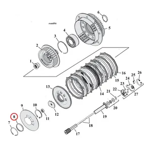 MCS Seat, clutch spring
