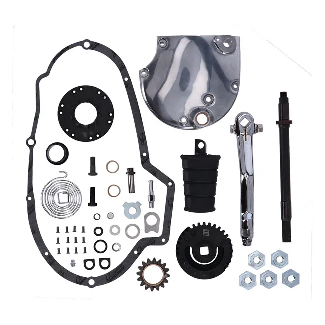 MCS Sportster kick start kit, polished - 580286