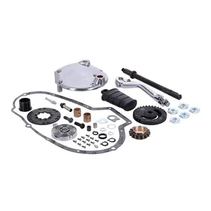 MCS Sportster kick start kit, polished