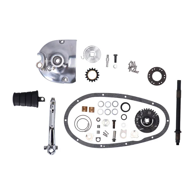 MCS Sportster kick start kit, polished - 580290