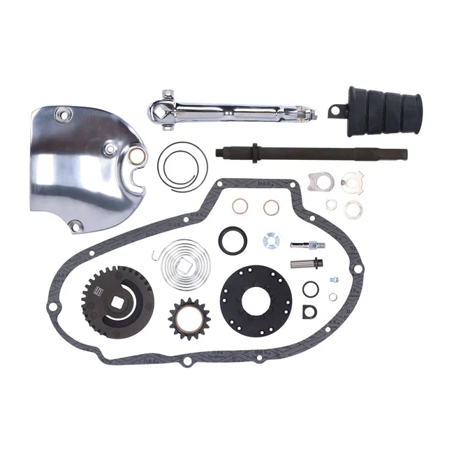 MCS Sportster kick start kit, polished - 580295
