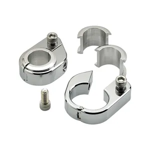 Biltwell Biltwell, straight o/s speed clamps chrome