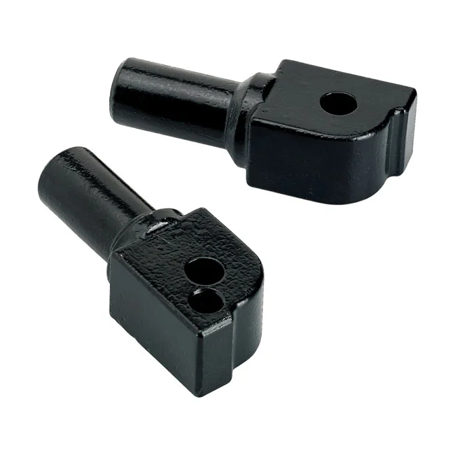 Biltwell Foot peg clevis passenger. Black