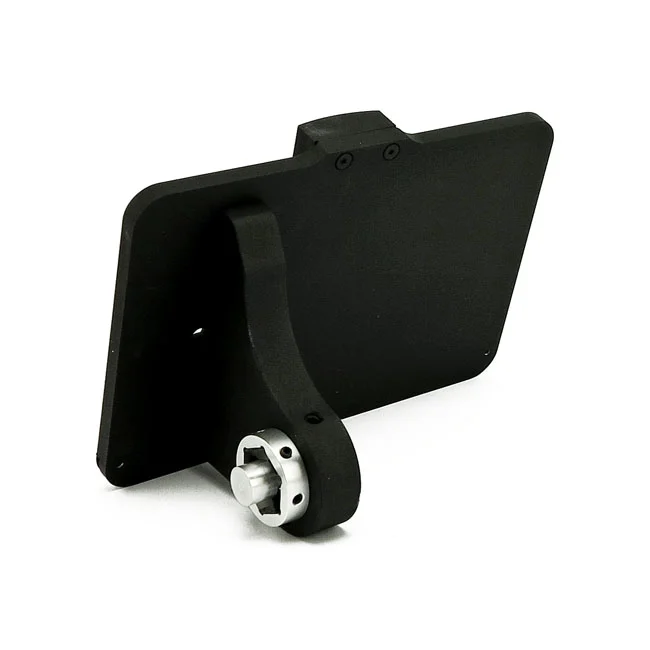 CPV ''slide-in'' license plate bracket. Side mount, black
