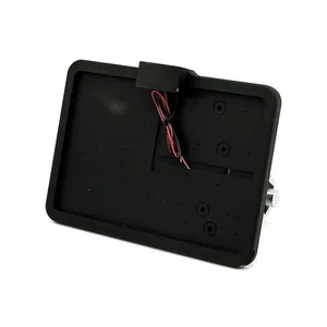 CPV CPV, ''slide-in'' license plate bracket. Side mount, black