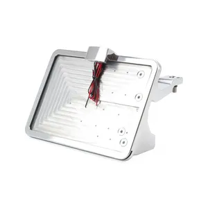 CPV CPV, ''slide-in'' license plate bracket. Side mount, polished