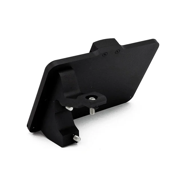 CPV ''slide-in'' license plate bracket. Side mount, black