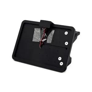 CPV CPV, ''slide-in'' license plate bracket. Side mount, black