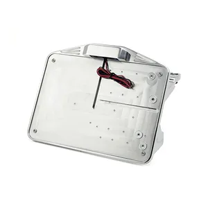 CPV CPV, License plate bracket kit swing. Polished. EU