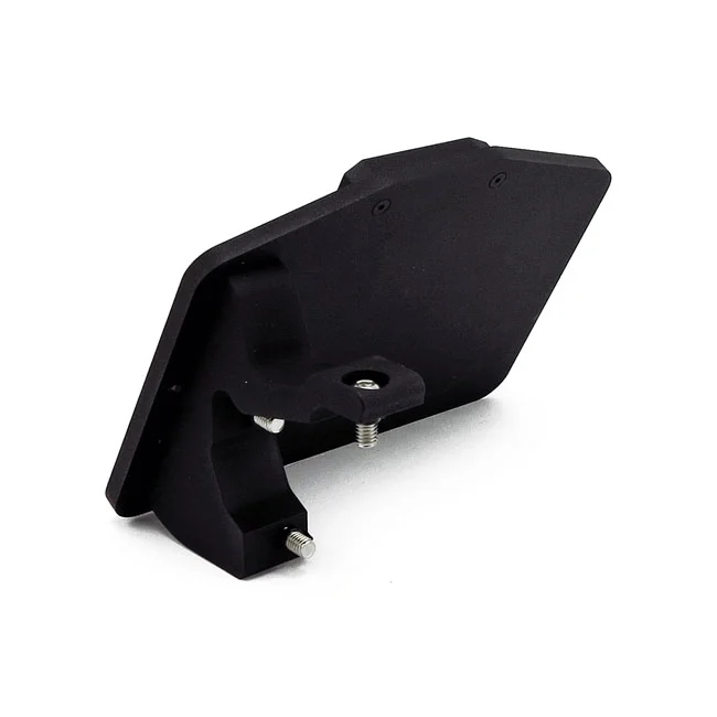 CPV License plate bracket kit swing. Black. EU