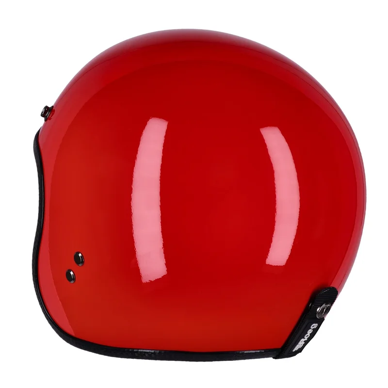Roeg JETT helmet flaming red gloss
