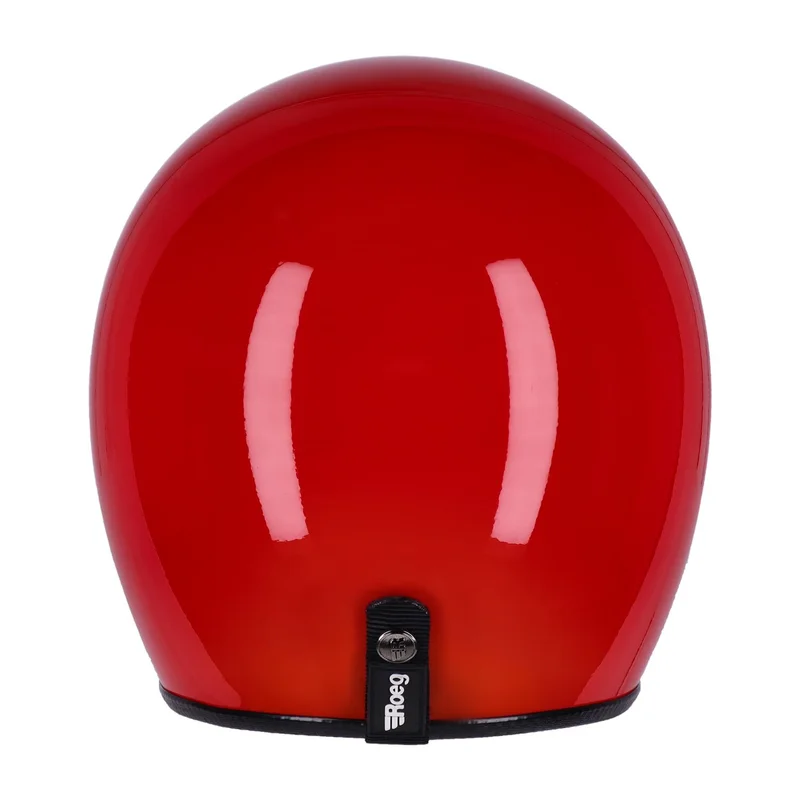 Roeg JETT helmet flaming red gloss