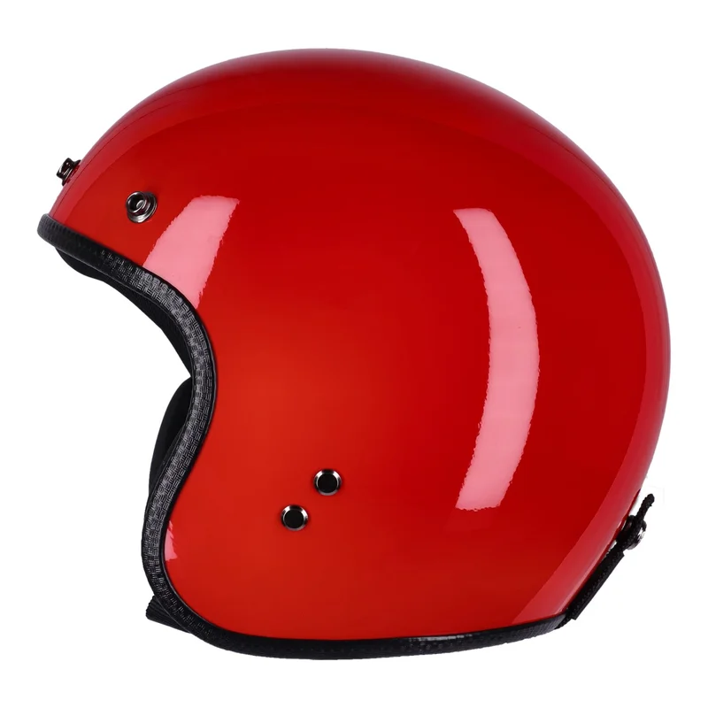 Roeg JETT helmet flaming red gloss