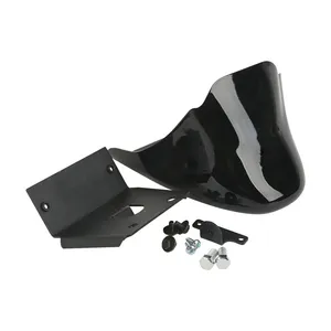 MCS Sportster chin spoiler. Black painted finish