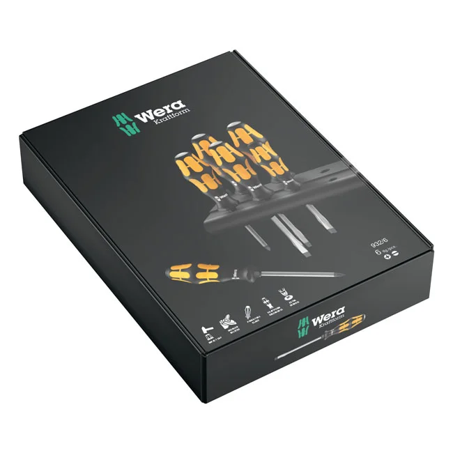 Wera Screwdriver set Kraftform chisel Series 900