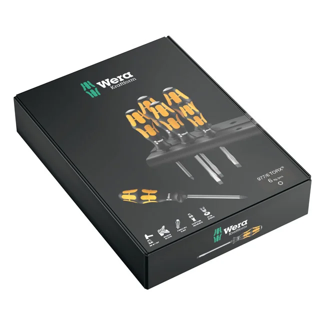 Wera Screwdriver set Kraftform chisel Series 900