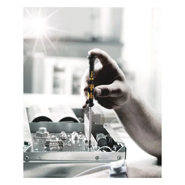Wera ESD-safe screwdriver set for electronic applications