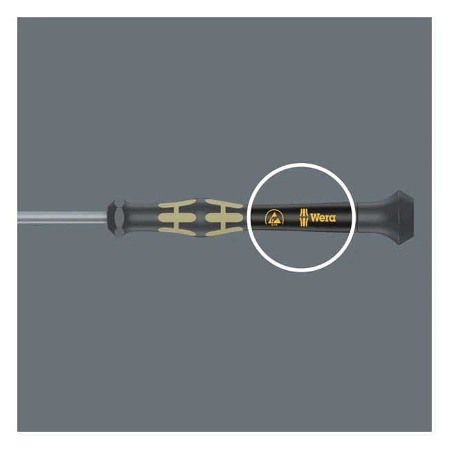 Wera ESD-safe screwdriver set for electronic applications