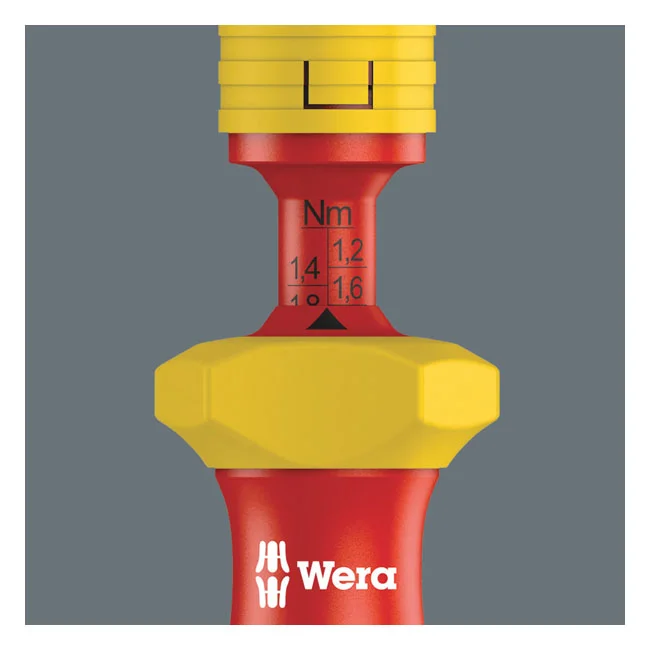 Wera Adjustable torque handle VDE Kraftform