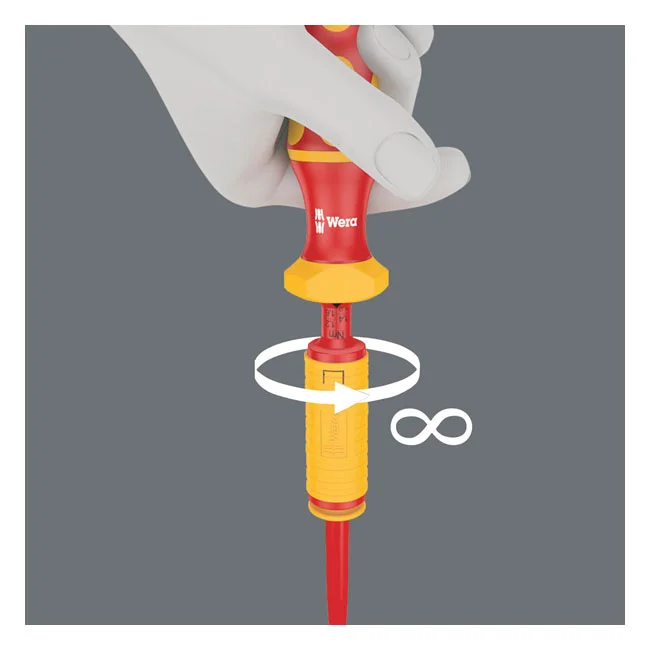 Wera Adjustable torque handle VDE Kraftform
