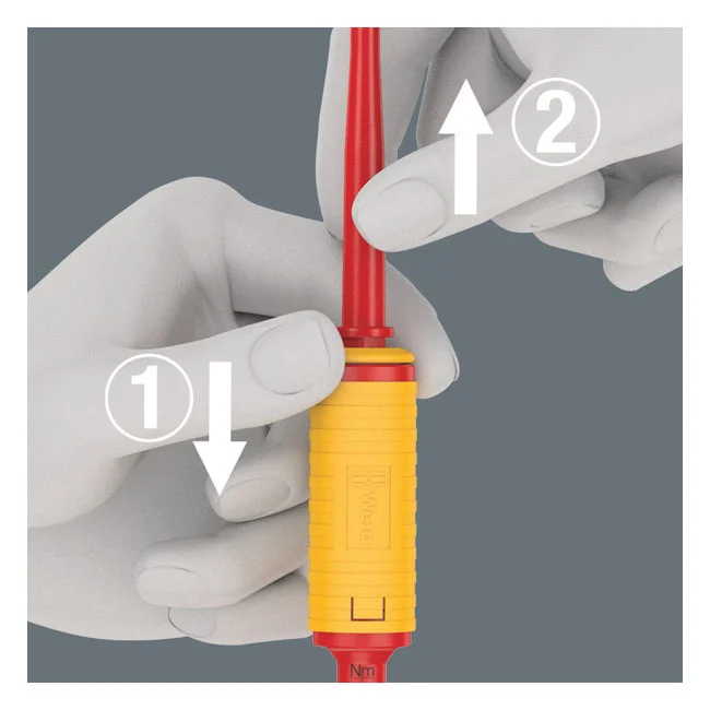 Wera Adjustable torque handle VDE Kraftform