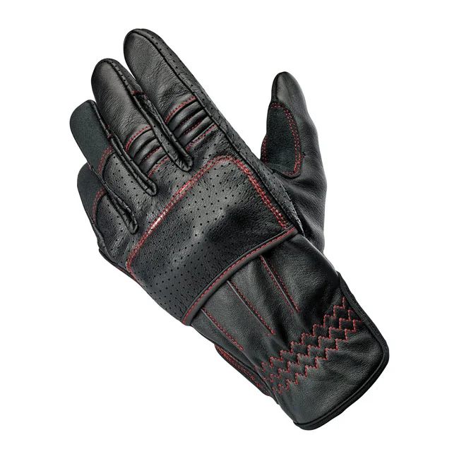 Biltwell Borrego gloves black/redline