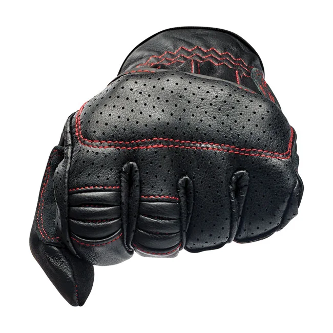 Biltwell Borrego gloves black/redline