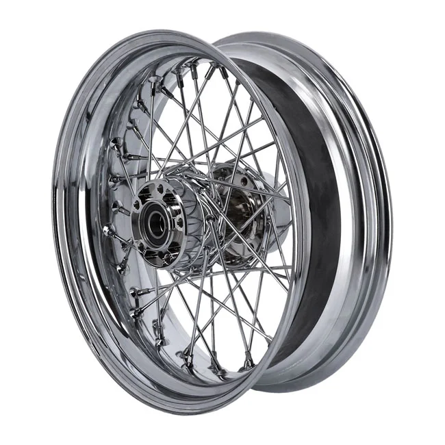 MCS 5.00 x 16 rear wheel 40 spokes chrome - 581333
