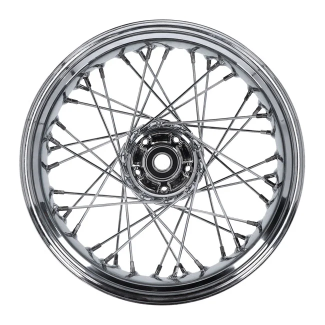 MCS 5.00 x 16 rear wheel 40 spokes chrome - 581333
