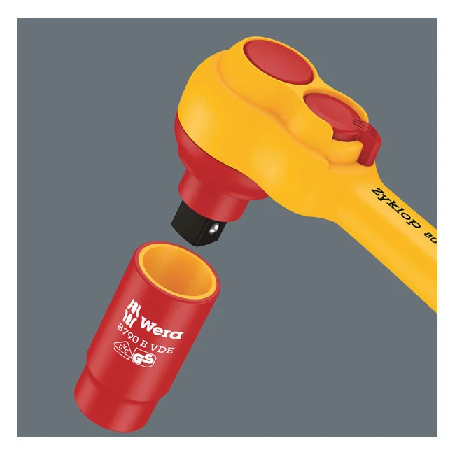 Wera B Zyklop VDE 3/8 ratchet 8007