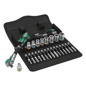 Wera Wera Zyklop ratchet kit 28 pcs. 1/4" drive Metric sizes