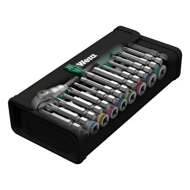 Wera Zyklop ratchet kit 28 pcs. 1/4" drive US Sizes