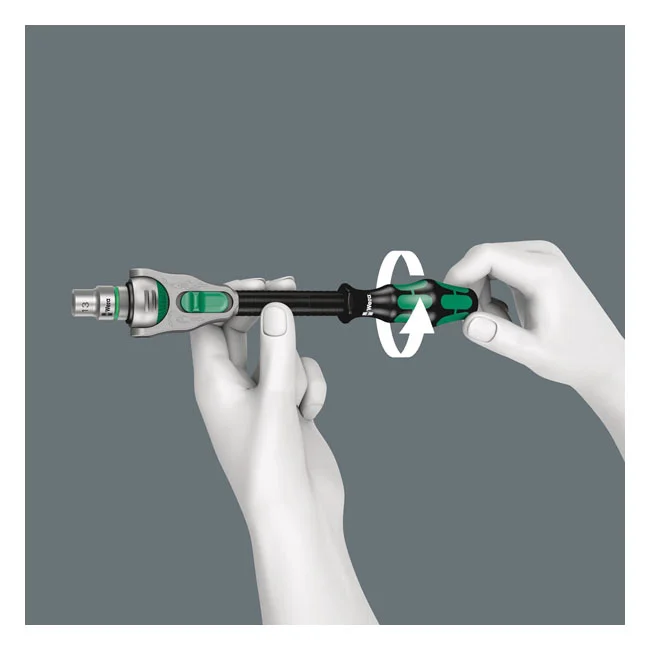 Wera Zyklop ratchet kit 28 pcs. 1/4" drive US Sizes