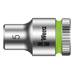 Wera Wera Zyklop 1/4" socket - Metric 5.0